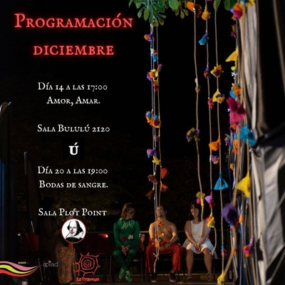 La Tramoya programa dos actuaciones para este mes de diciembre